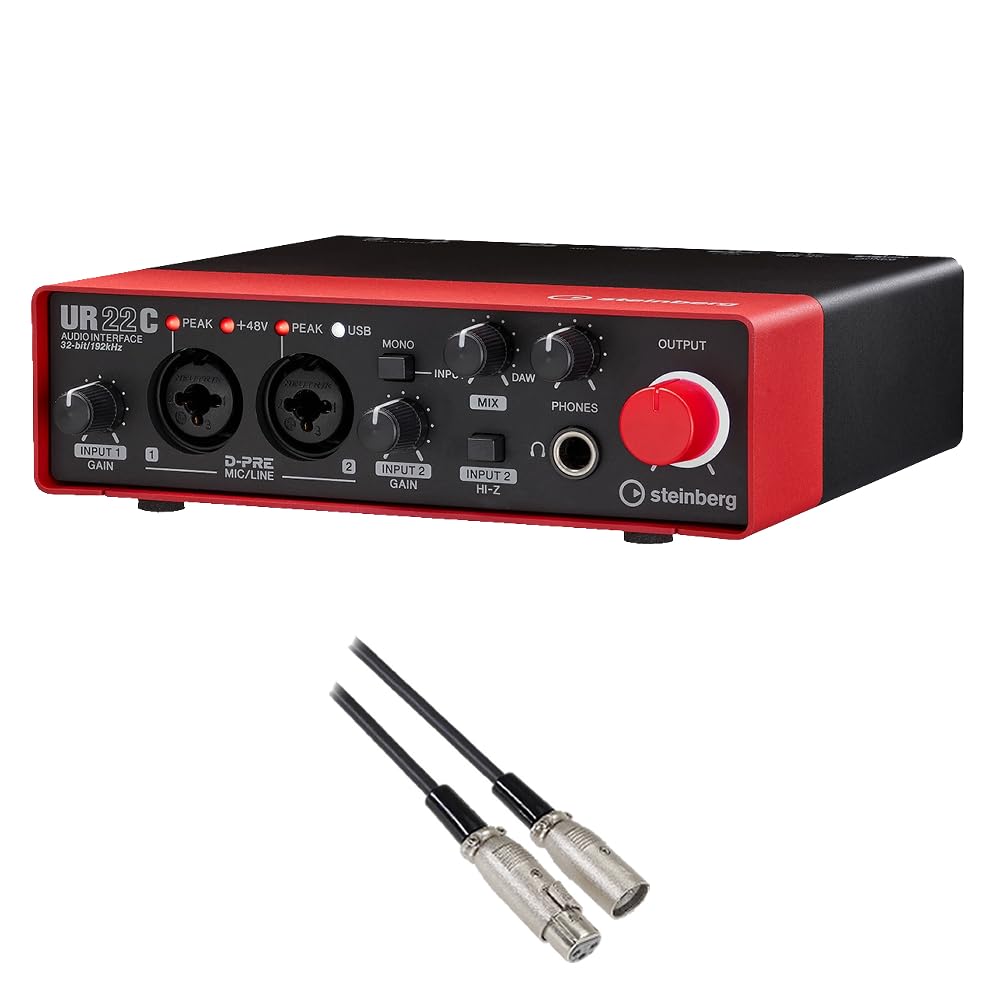 UR22c】オーディオインターフェース cubaseAI未使用